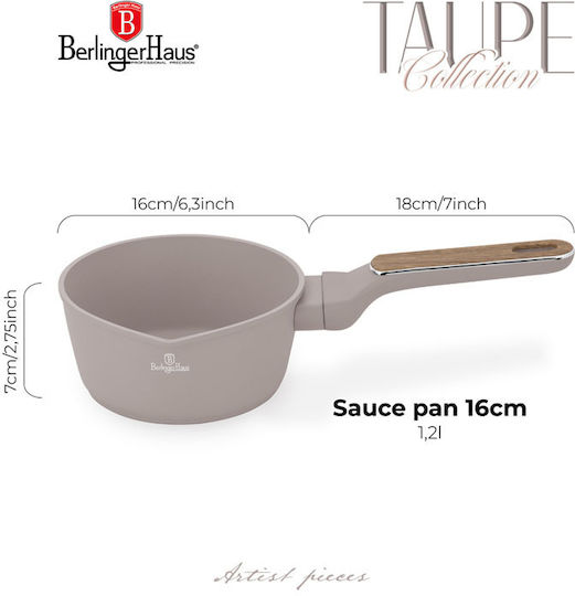 Berlinger Haus Collection Κατσαρολάκι Γάλακτος από Αλουμίνιο 1.2lt / 16cm Berlinger Haus Collection Κατσαρολάκι Γάλακτος από Αλουμίνιο 1.2lt / 16cm