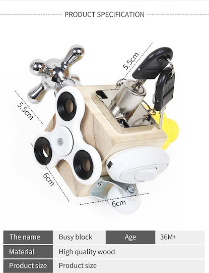 Fidget Cube Wooden