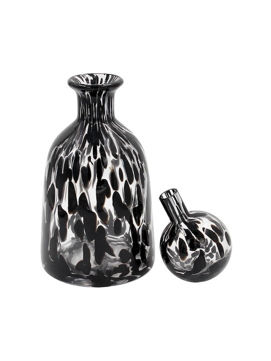 Keskor Decorative Vase Black 14.5x14.5x32cm