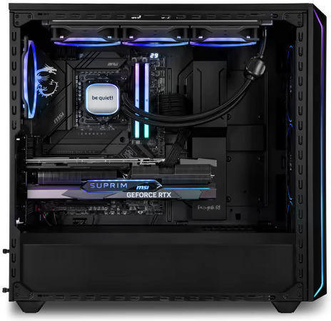 U-Case Qualitum Gaming Desktop PC (Ultra 9-285K/64GB DDR5/2TB SSD/GeForce RTX 5090/W11 Home)