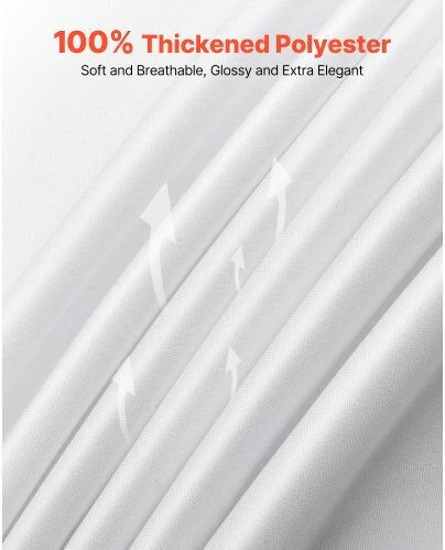 Vevor Τablecloth White 70x120cm 10pcs