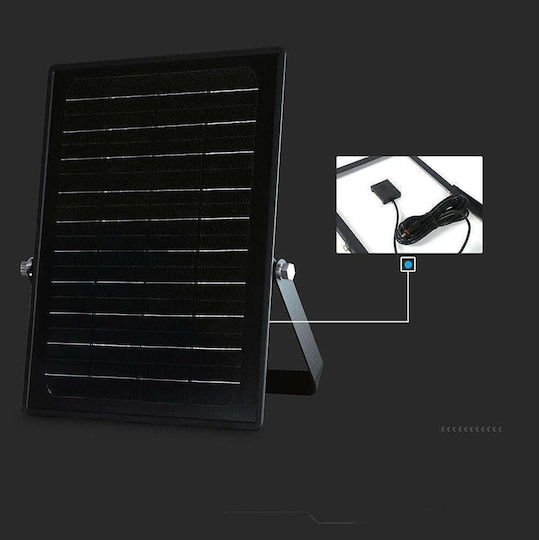 V-TAC Lumini De Inundație Cu Led-uri Solar Etanș 10W Bianco Reglabil Cu Telecomanda IP65