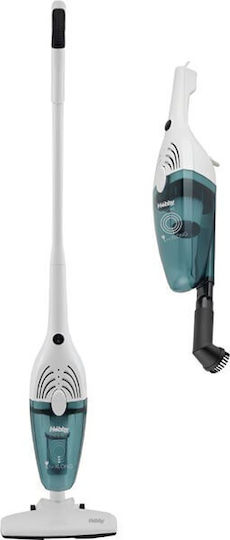 Hobby HVC-40366 Ηλεκτρική Σκούπα 2 σε 1 Stick & Χειρός 600W Λευκή