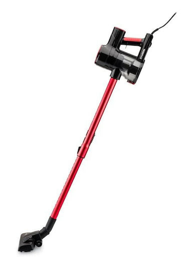 Hyundai Vc609 Ηλεκτρική Σκούπα 2 σε 1 Stick & Χειρός Κόκκινη