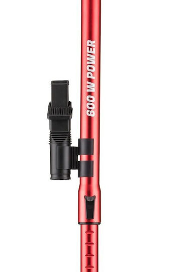 Hyundai Vc609 Ηλεκτρική Σκούπα 2 σε 1 Stick & Χειρός Κόκκινη
