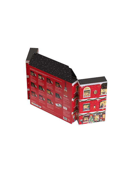 HiSkin Soy Candle Tenement House Advent Calendar Brown Jar