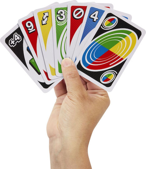 Επιτραπέζιο Παιχνίδι Uno Spin για 2-10 Παίκτες 7+ Ετών Mattel