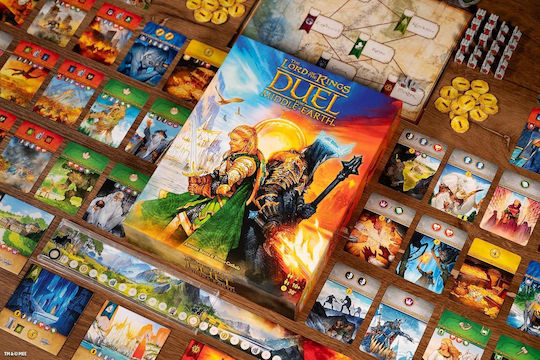 Board Game The Lord of the Rings: Duel for Middle-Earth for 2 Players 10+ Years Old (EN) Repos Production