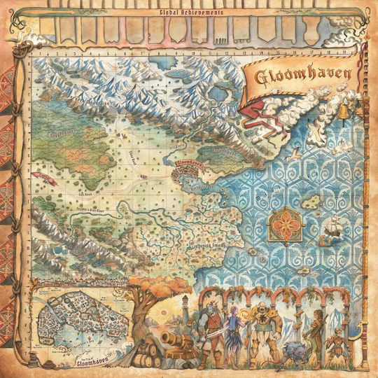 Επιτραπέζιο Παιχνίδι Gloomhaven για 1-4 Παίκτες 14+ Ετών (EN) Cephalofair