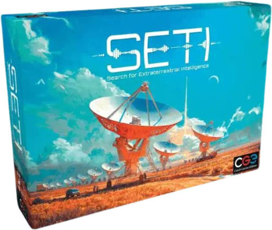 Board Game Seti: Search For Extraterrestrial Intelligence for 1-4 Players 14+ Years Old (EN) Czech Games Edition