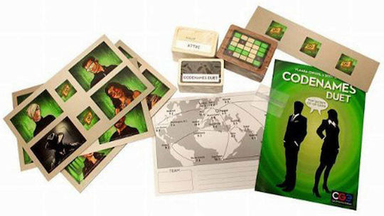 Board Game Codenames Duet for 2 Players 11+ Years Old Kaissa