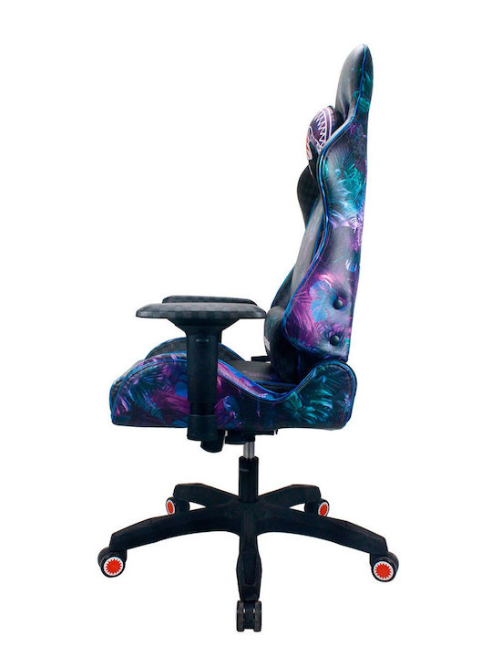 Sprayground Treehouse Party Artificial Leather Gaming Chair with Adjustable Arms Fire Camo