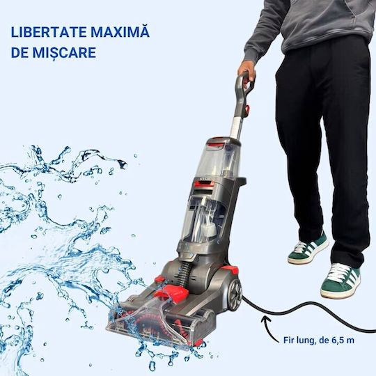Ryer Pro Revive PRO Σκούπα Υγρών / Στερεών 800W με Πλαστικό Κάδο 2.5lt
