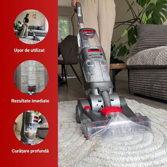 Ryer Pro Revive PRO Σκούπα Υγρών / Στερεών 800W με Πλαστικό Κάδο 2.5lt