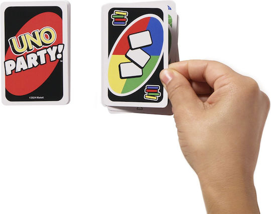 Board Game Uno Party for 6+ Players 7+ Years Old Mattel