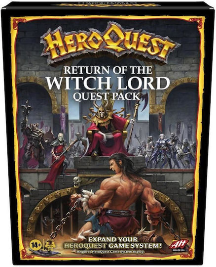 Game Expansion HeroQuest: Return of The Witch Lord Quest Pack 14+ Years Old (EN) Hasbro