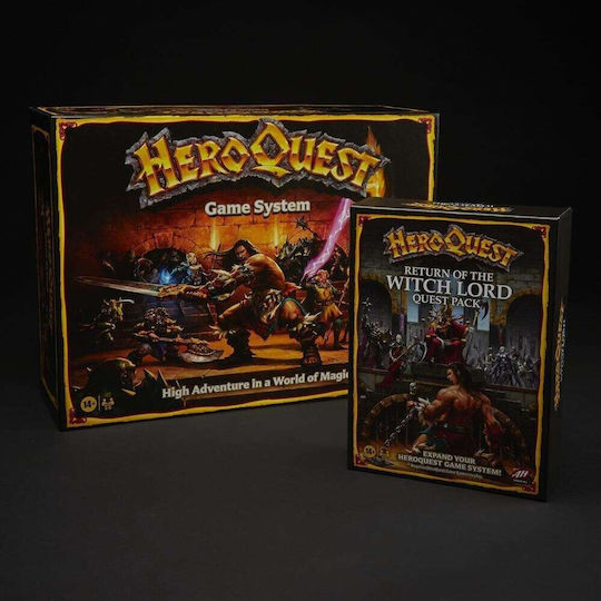 Game Expansion HeroQuest: Return of The Witch Lord Quest Pack 14+ Years Old (EN) Hasbro