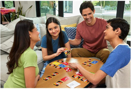 Brettspiel Uno Zero für 2-8 Spieler 7+ Jahre (EN) Mattel