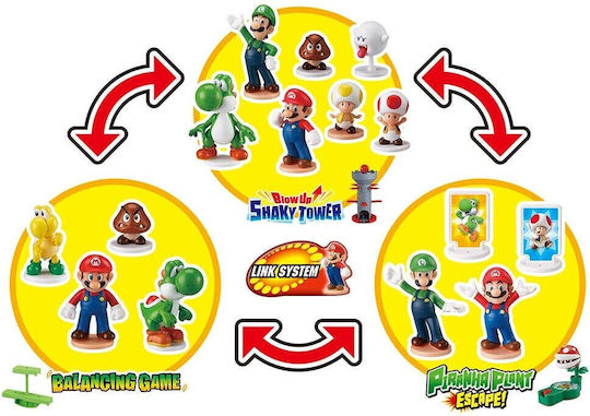 Board Game Super Mario Piranha Plant Escape for 2-4 Players 4+ Years Old (EN) Epoch Toys