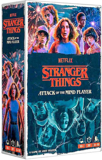 Board Game Stranger Things Attack Mind Flayer for 4-10 Players 10+ Years Old Kaissa