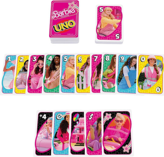 Επιτραπέζιο Παιχνίδι Uno - Barbie για 2-10 Παίκτες 7+ Ετών (EN) Mattel