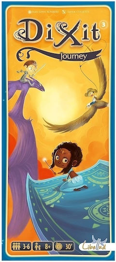 Game Expansion Dixit 3 - Journey for 3-6 Players 8+ Years Old Kaissa