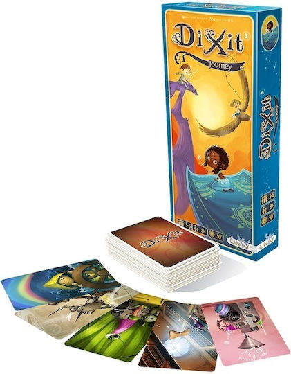 Game Expansion Dixit 3 - Journey for 3-6 Players 8+ Years Old Kaissa