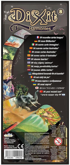 Game Expansion Dixit 8 Harmonies for 3-6 Players 8+ Years Old Kaissa