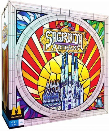 Настолна игра Sagrada Artisans за 2-4 играчи 13+ години (EN) Floodgate Games