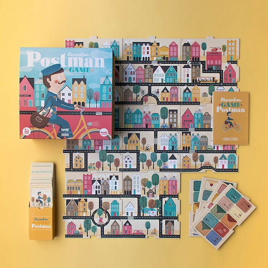 Επιτραπέζιο Παιχνίδι Postman Game για 1+ Παίκτες 3+ Ετών (EN) Londji