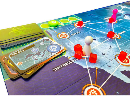 Настолна игра Pandemic Hot Zone-North America за 2-4 играчи 8+ години (EN) Z-Man Games