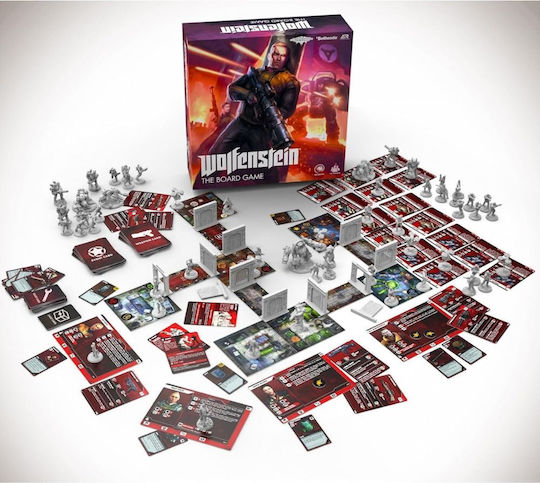 Настолна игра Wolfenstein: The Board Game за 1-4 играчи 14+ години (EN) Archon Studio