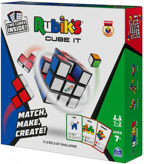 Board Game Rubik's Cube for 1-2 Players 7+ Years Old (EN) Spin Master