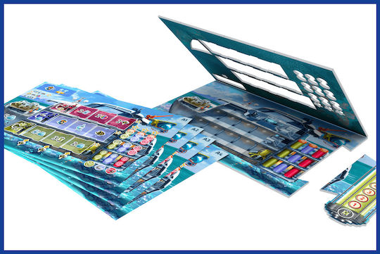 Board Game Reef Project for 1-4 Players 14+ Years Old (EN) Board & Dice