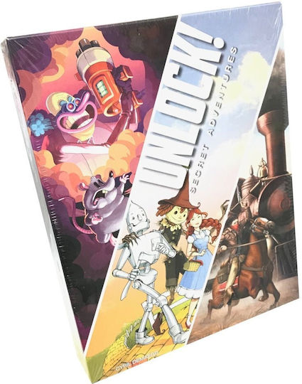 Board Game Unlock! Μυστικές Περιπέτειες for 2-6 Players 10+ Years Old Kaissa