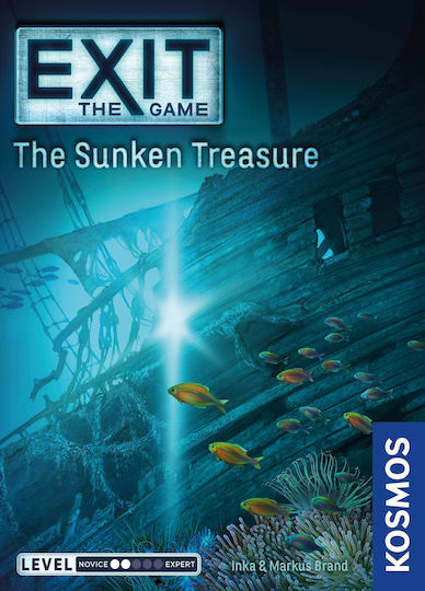 Brettspiel Exit: The Game - The Sunken Treasure für 1-6 Spieler 12+ Jahre (EN) Kosmos