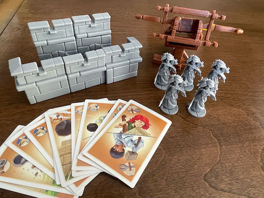 Board Game Η Πολιορκία - Καταπέλτες και Κάστρα for 2 Players 14+ Years Old Kaissa