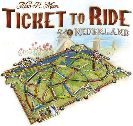 Spiel Erweiterung Ticket to Ride: Ολλανδία für 2-5 Spieler 8+ Jahre (EN) Days of Wonder