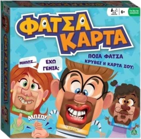 Board Game Φάτσα Κάρτα for 2-8 Players 6+ Years Old Giochi Preziosi