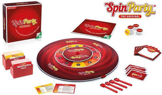 Board Game Spin Party for 3-6 Players 4+ Years Old (EN) Giochi Preziosi