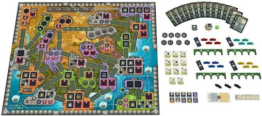 Board Game Nucleum Australia for 1-4 Players 14+ Years Old (EN) Board & Dice