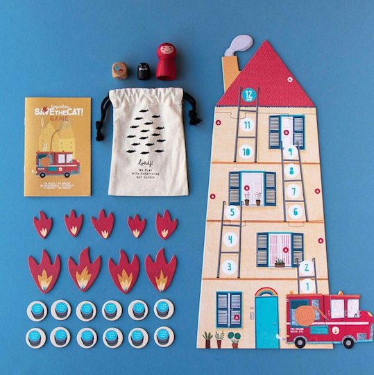 Board Game Σώστε την Γάτα! for 2-6 Players 4+ Years Old (EN) Londji