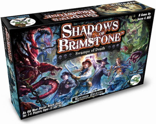 Board Game Shadows of Brimstone: Swamps of Death for 1-4 Players 12+ Years Old (EN) Flying Frog