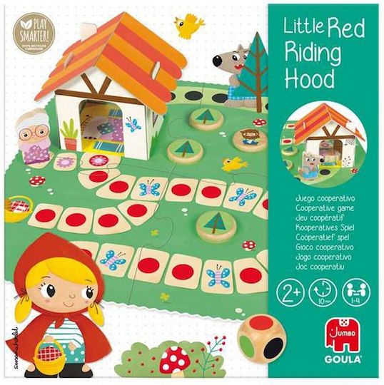 Επιτραπέζιο Παιχνίδι Little Red Riding Hood για 1-4 Παίκτες 2+ Ετών Jumbo