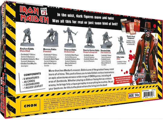 Επέκταση Παιχνιδιού Zombicide Iron Maiden Pack #2 14+ Ετών (EN) Cool Mini Or Not