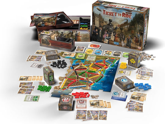 Επιτραπέζιο Παιχνίδι Ticket to Ride Legacy: Legends of the West για 2-5 Παίκτες 10+ Ετών Days of Wonder