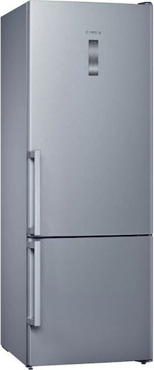 Pitsos Ψυγειοκαταψύκτης 508lt Total NoFrost Υ193xΠ70xΒ80εκ. Inox PKNB56XLEP