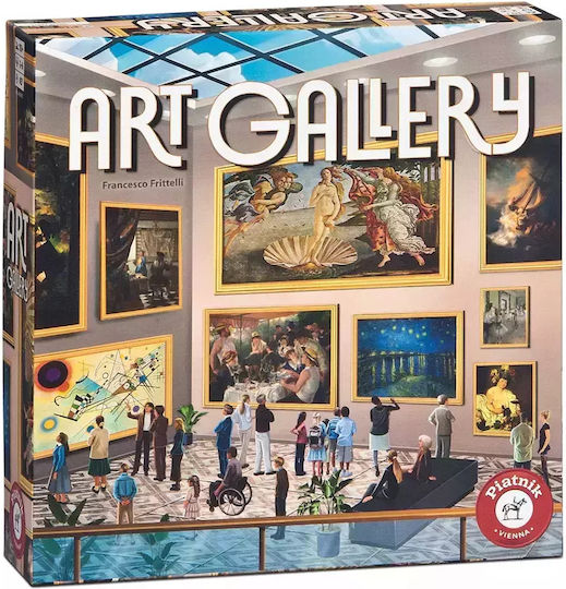 Board Game Art Gallery for 2-6 Players 10+ Years Old (EN) Piatnik