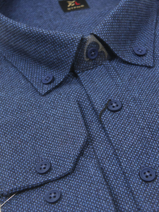 Langärmlig Hemd Blau