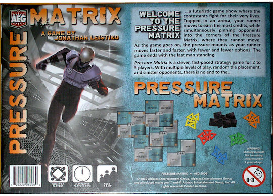 Brettspiel Pressure Matrix für 5 Spieler (EN) Alderac